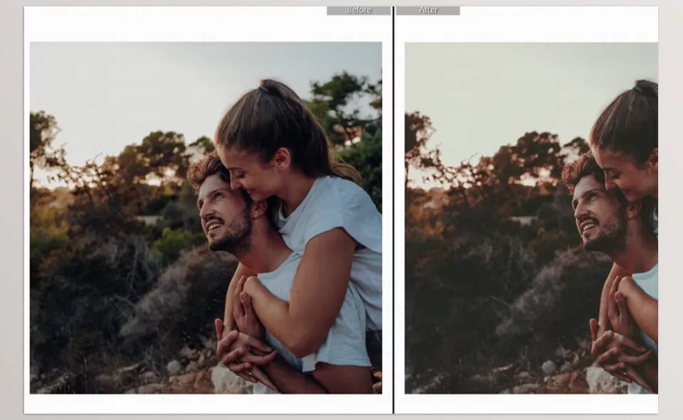 FEBRUARY MOBILE LIGHTROOM PRESET - Transform your photos with vibrant tones and stunning colours!