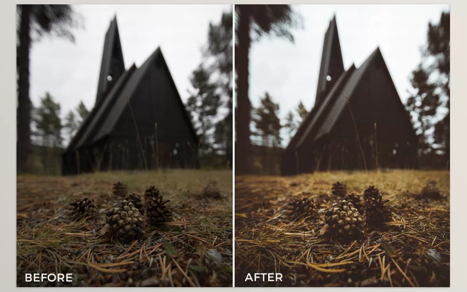 FilterGrade - Nico Hoppe Moody Tones Lightroom Presets - A mountain landscape enhanced with subtle contrast and moody hues, capturing the raw emotion of the outdoors.