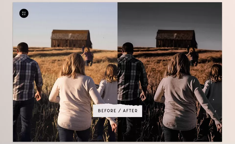 Scenery Film 3 Lightroom Presets - Create stunning, minimalist images with just one click – perfect for bloggers and photographers!