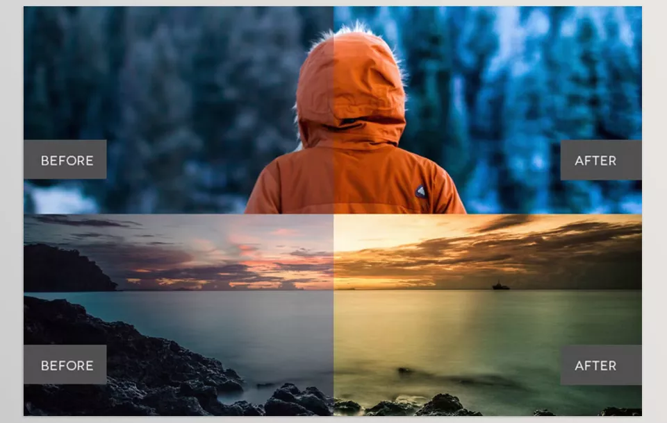 Super Lightroom Presets WF Bundle - Instantly transform your photos with rich tones, stunning contrast, and creative moods designed by professionals.