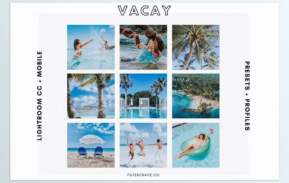 Vacay Mobile Lightroom Presets - High-quality