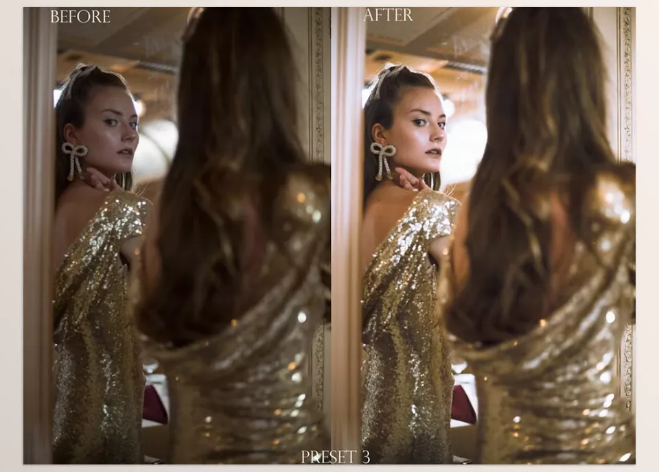 24 FASHION PORTRAIT PRESETS FOR LR - Transform your portraits with rich tones and stunning depth using these presets.