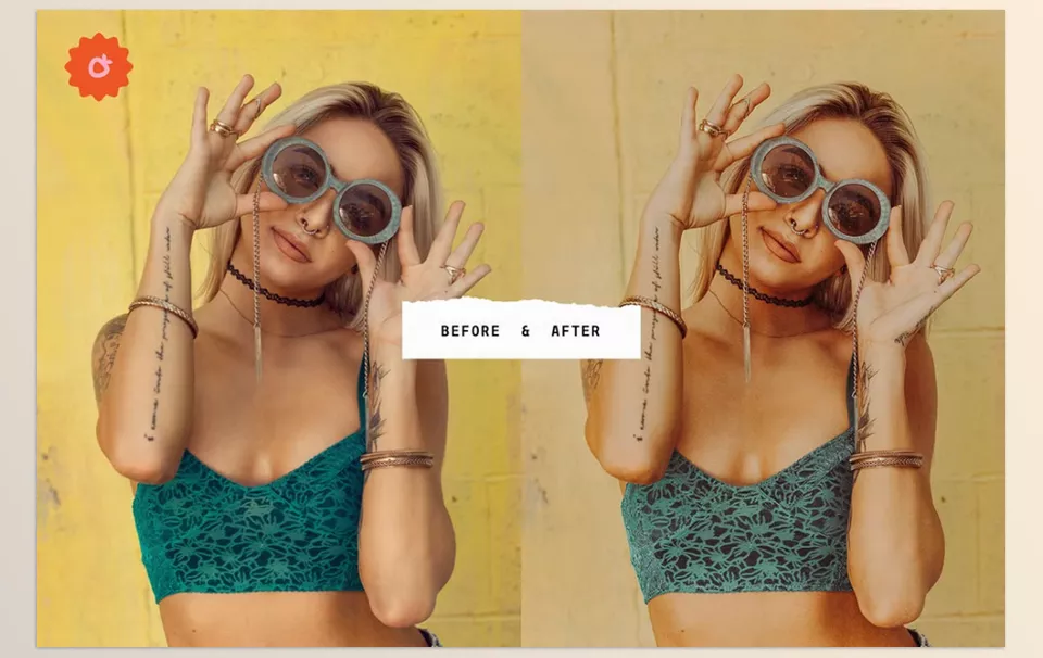 15 Summer Film Lr Presets Bundle – transform your photos with dreamy, moody tones.