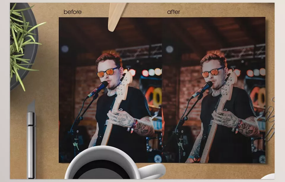 Concert Night Lightroom Presets - Capture the magic of concert lights with just one click.