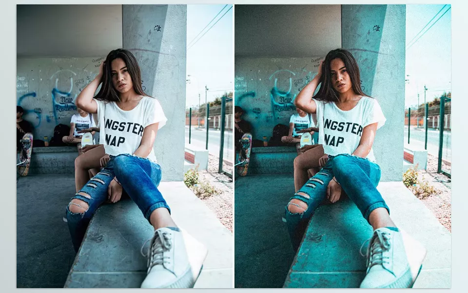 Creative Market - 10 CINEMATIC Lightroom Presets - Transform your photos with rich tones and dramatic color grading for a cinematic feel that tells a story.