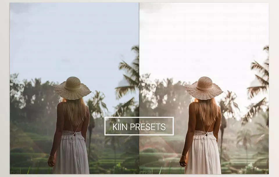 10 TROPICAL BALI LIGHTROOM PRESETS - Magenta Pop