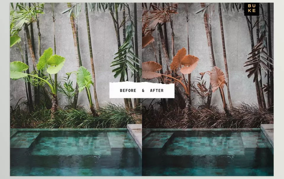 MOODY BALI TRAVEL LIGHTROOM PRESETS - cool jungle vibes