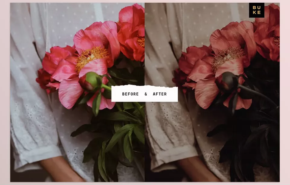 Creative Market - 4 Moody Aesthetic Lightroom Presets - Soft shadows and warm tones that turn everyday moments into timeless stories.