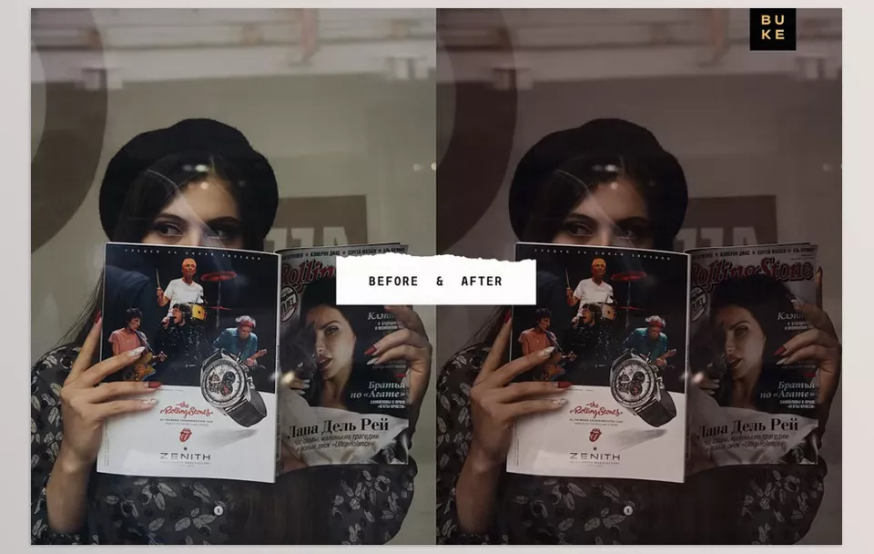 Creative Market - 4 Moody Aesthetic Lightroom Presets - For those who love depth, atmosphere, and a touch of cinematic mood.