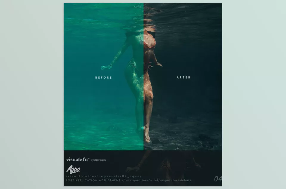 Visualofu Custom Presets 2020 - From beaches to portraits, these 2020 Visualofu presets bring your photography to life with a unique cinematic touch.