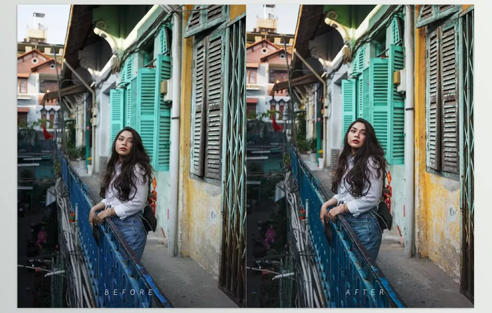 SAIGON Presets - Soft indoor lighting meets clean tones, bringing out every detail with natural clarity and warmth.