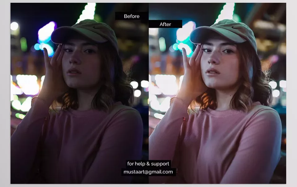 Creative Market - Aftesto XMP Preset - Elevate the mood of your portraits with a balanced mix of contrast and clarity that feels both natural and artistic.