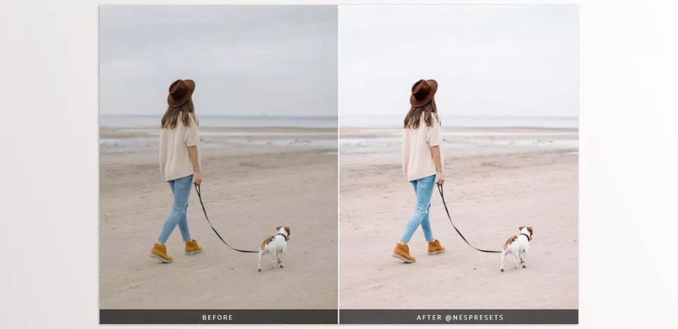 NesPresets - Bright and Airy - Soft highlights and gentle tones create an uplifting and fresh atmosphere in every shot.