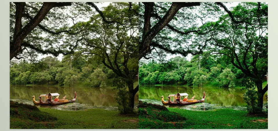 Vintage Slide Film Lightroom Presets - Vibrant for landscapes and travel.