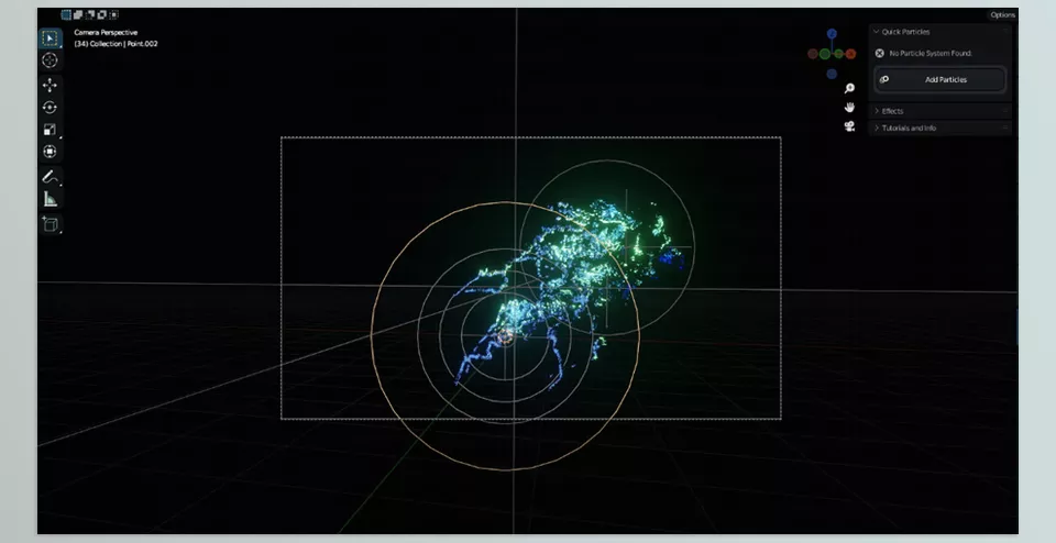 Quick Particles Addon - Easy Creation of particles.