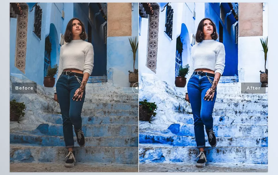 Tanzanite Pro Lightroom Presets - One-click application