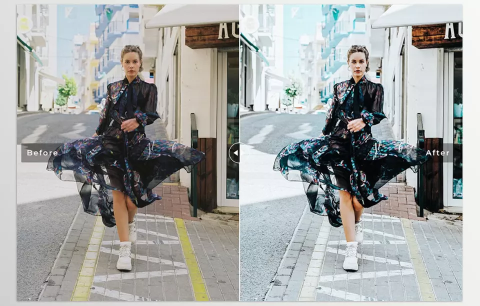 Blue Moonstone Pro Lightroom Presets - High-quality result
