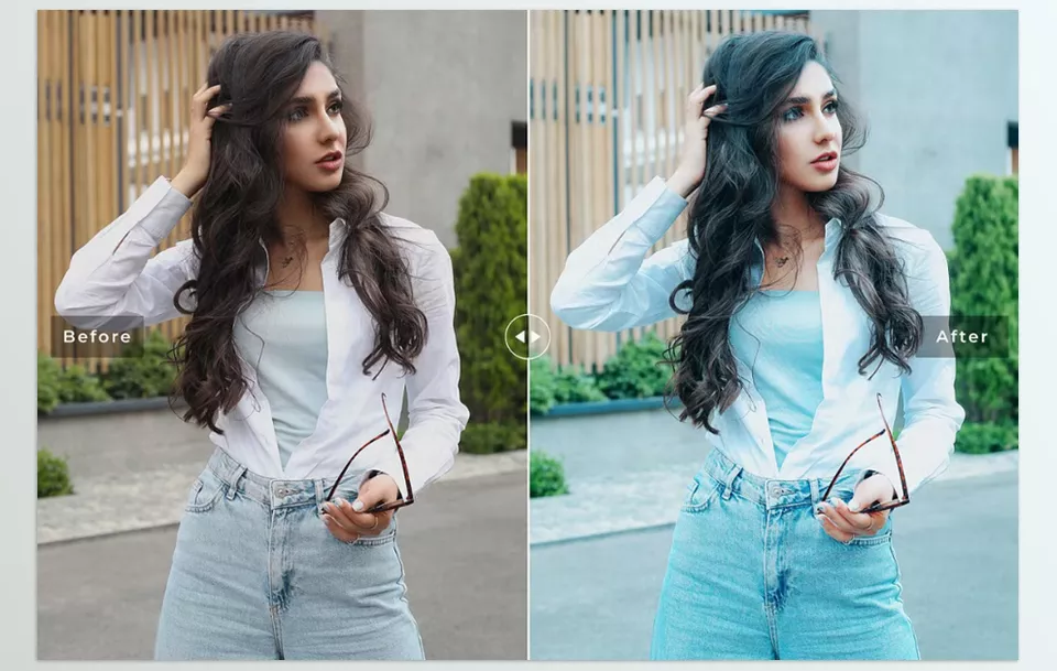 Blue Topaz Pro Lightroom Presets - High-quality result.