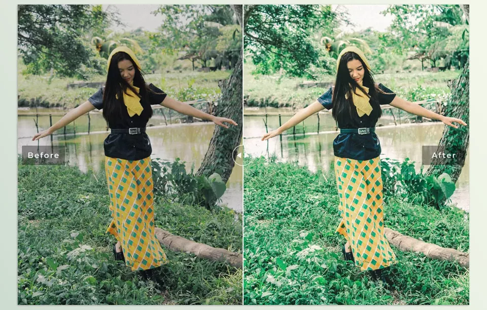 Jadeite Pro Lightroom Presets - Takes only a single click.