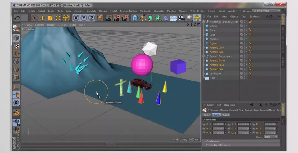 Target 4D - Place or copy objects onto any surface.