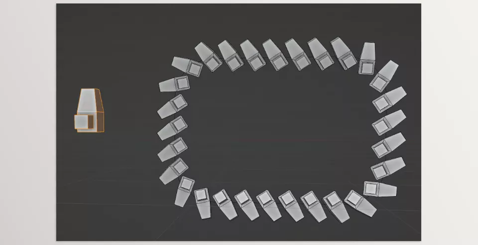 Loop Copier - ideal for creating hard-surface structures like tank treads, bullet magazines, chains, and more.