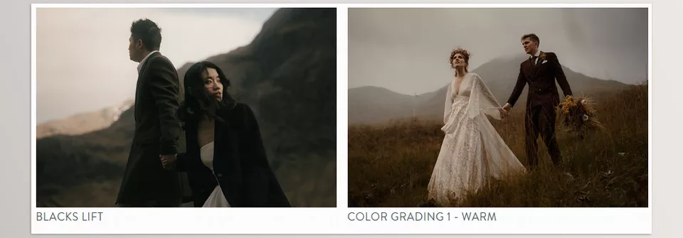 The Kitcheners Majestic Presets - Where light meets emotion. A cinematic tone for stories that feel as real as they look.