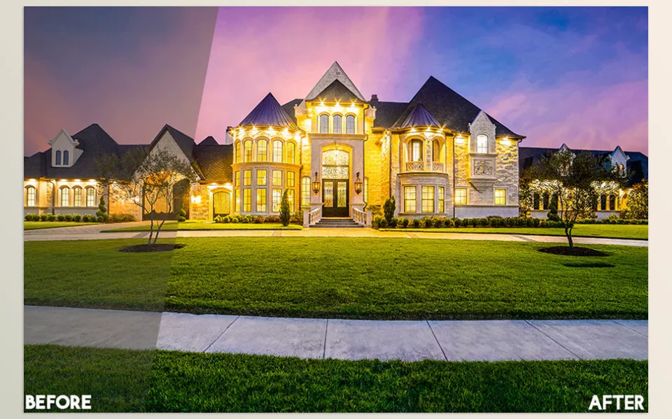 25 Real Estate Lightroom Presets - Easily transform your photos from ordinary to extraordinary!