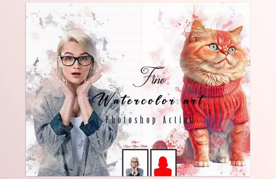 Elegant Art Photoshop Action Bundle - Highly noticeable results for all your photography, graphic designs, flyers, and other creative projects.