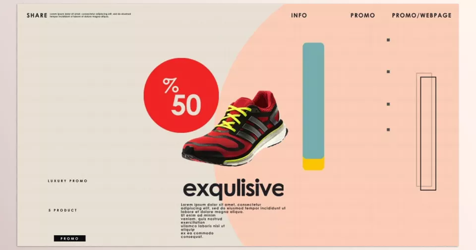 Shoe Product Promo - Over 22 Texts