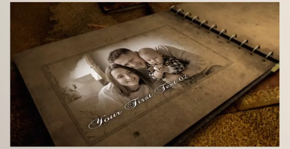Golden Memories Album - Full HD 1920×1080