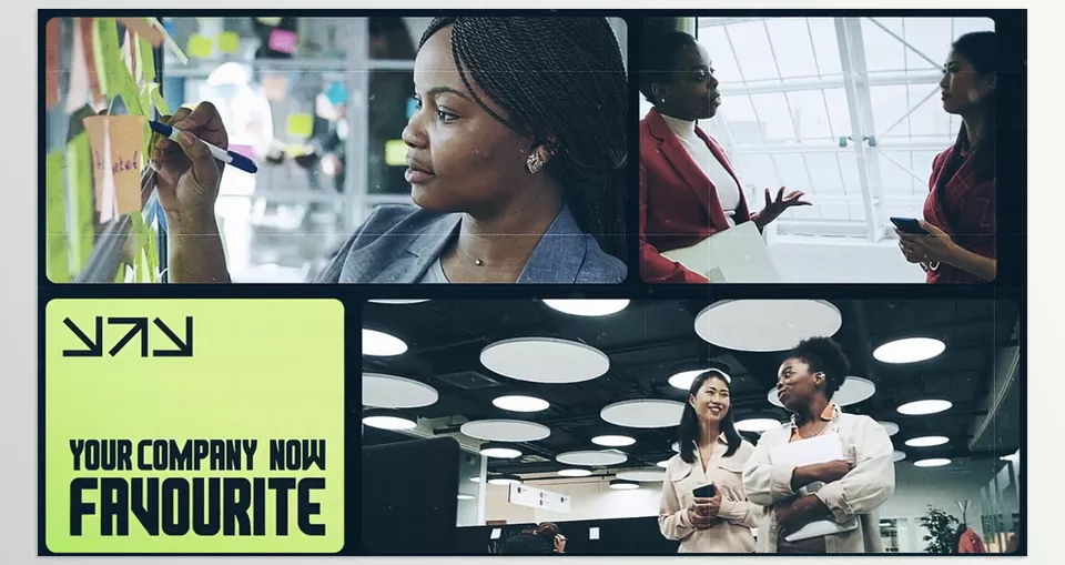 MultiScreen Company Promo - Full color control.