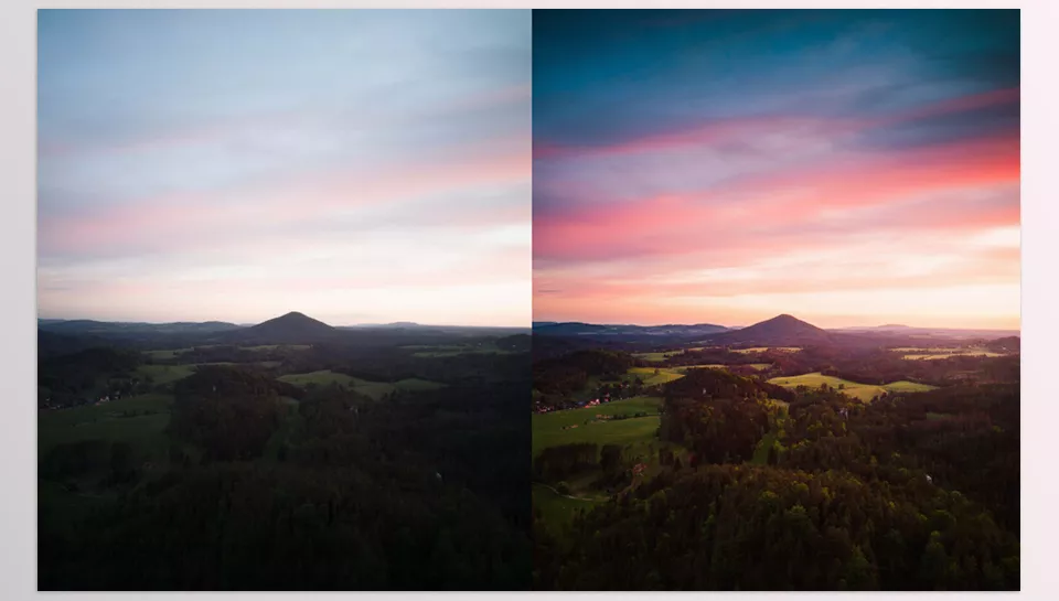 Golden Hours Lightroom Presets - Light Effects & Gradients