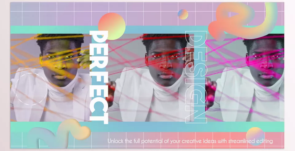 Fashion Slides for Premiere Pro - With its abstract, torn-paper look, it’s ideal for creating a modern, modular visual narrative that captivates and impresses.