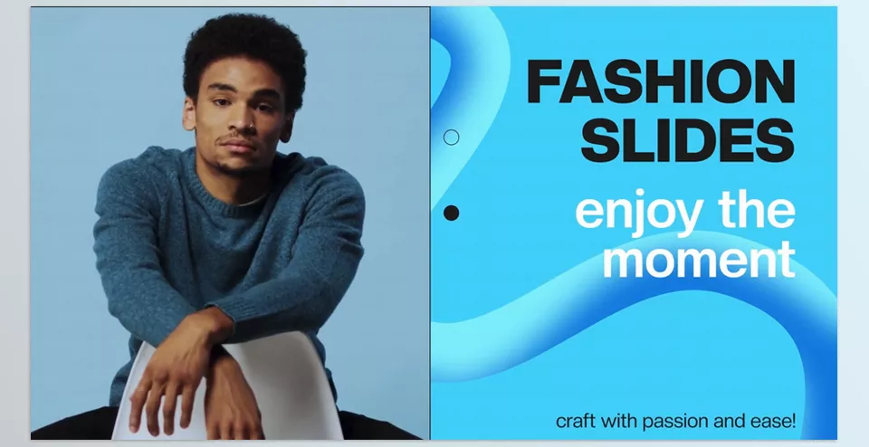 Gradient Fashion Slides for After Effects - 5 animated scenes