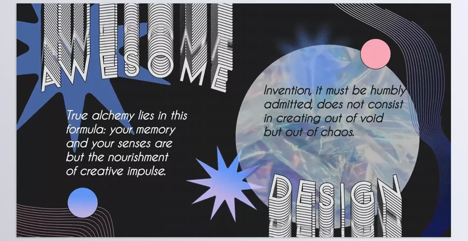 Vintage Creative Slides for After Effects - 5 animated scenes