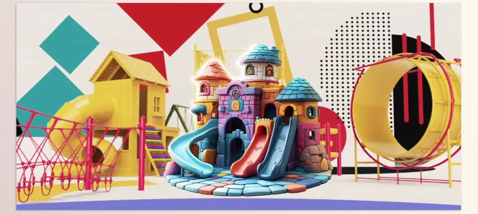Kids Playground - Includes 2 pre-rendered animation designs and 6 Render Comps.