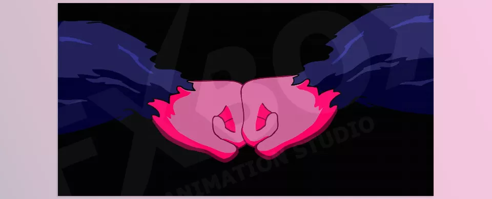 High Five Animations for Premiere Pro - Hand-drawn animations
