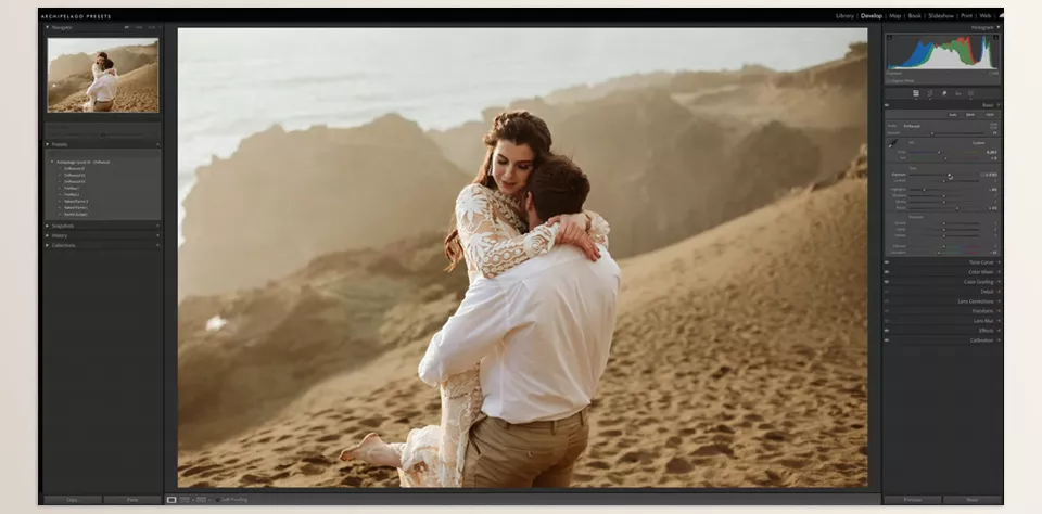 Quest 39 - Driftwood - The colour grading is beautiful and adds such perfect warmth to the photo without the need to adjust the white balance. 