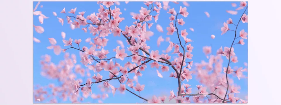 Blender - Blooming Flowers - Each flower is fully animatable, from a bud to full bloom, with adjustable parameters for growth, rotation, and randomness.