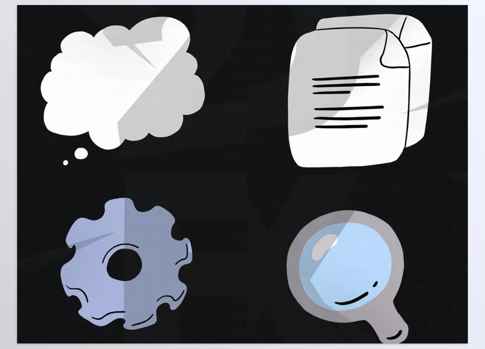 Cartoon Liquid Icons for After Effects - Use them as stickers, badges, or labels in social media content, video presentations, vlogs, or commercials.