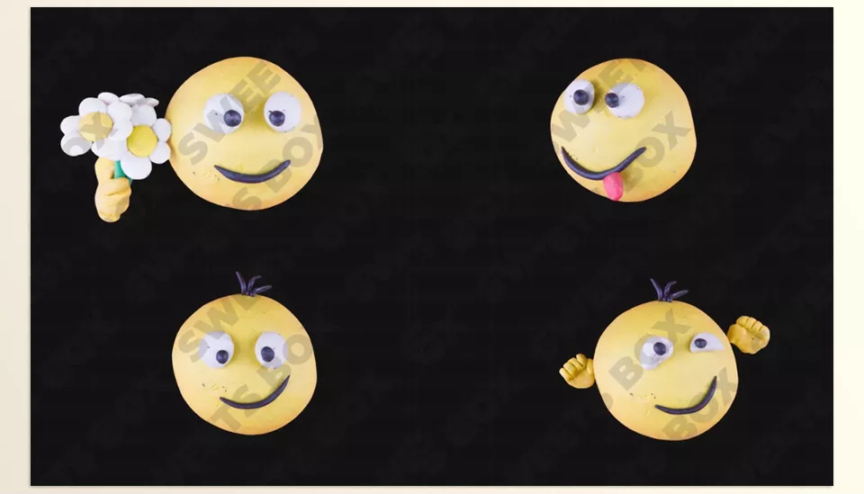 Animated Emoji Stop Motion for FCPX - Enhance your content with these charming, hand-drawn, and textured emoji animations.