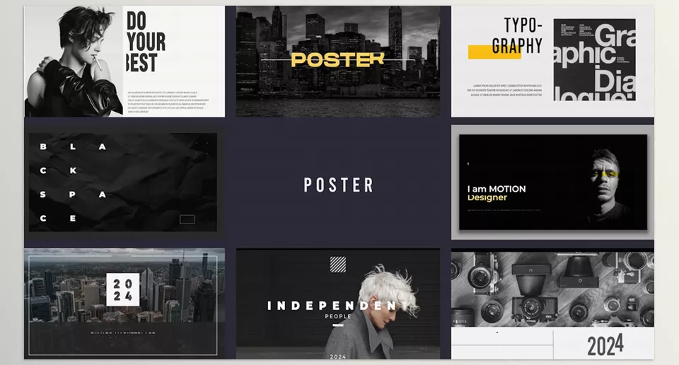 Graphic Pack Typography for After Effects - Over 500 Ready-To-Render Compositions