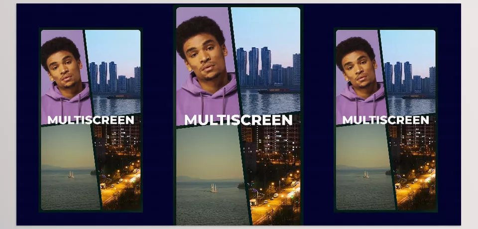 Videohive - Split Screen Instagram Slideshow - Very Easy to customize