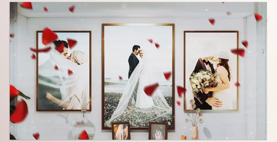 Wedding Invitation Frame Slide Show - Modular Structure