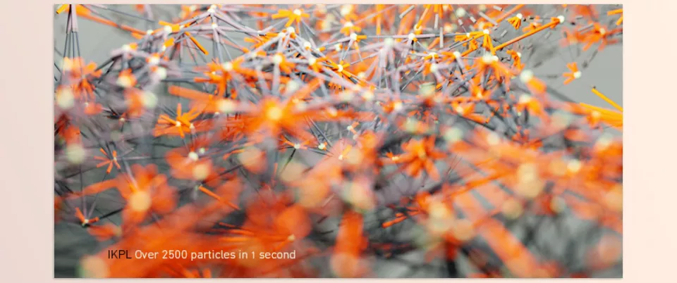 Particles Link - Multiple particles system.