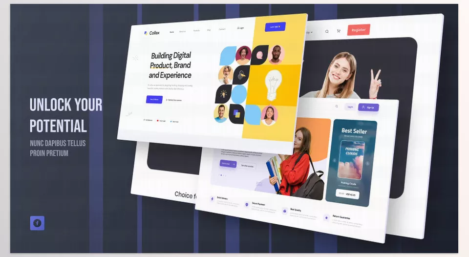 Videohive - Web Site Promo Presentation - Easy to customize colors, fonts, and graphics.