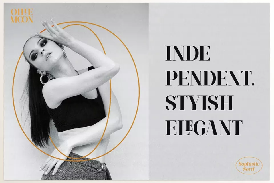 Creative Market - Oille Moon Display Serif - Enduring elegance and adaptable design.