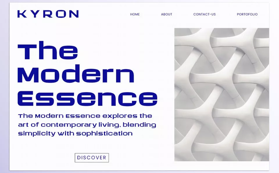 Kyron Futuristic Modern Font - Weights from Regular to Extra Bold