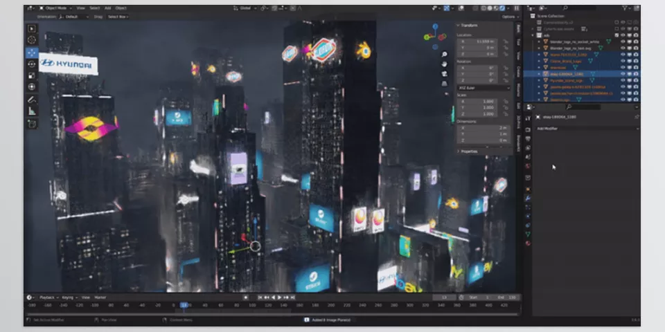 CyberScape Pro - Immerse your scenes in vibrant neon lights and dynamic city textures for the ultimate cyberpunk aesthetic.