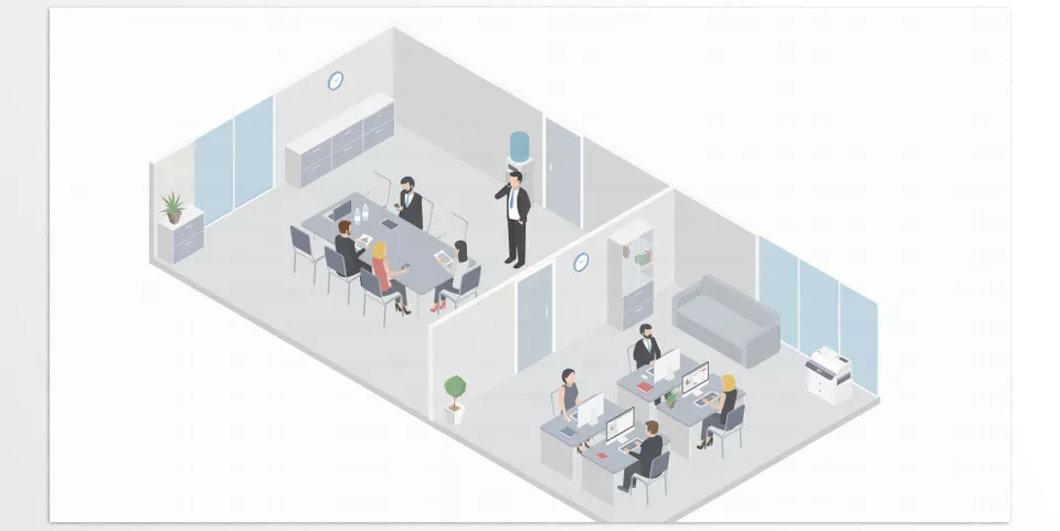 Videohive - 3D Isometric Rooms - Effortlessly customize scenes with a vast selection of elements for any project.
